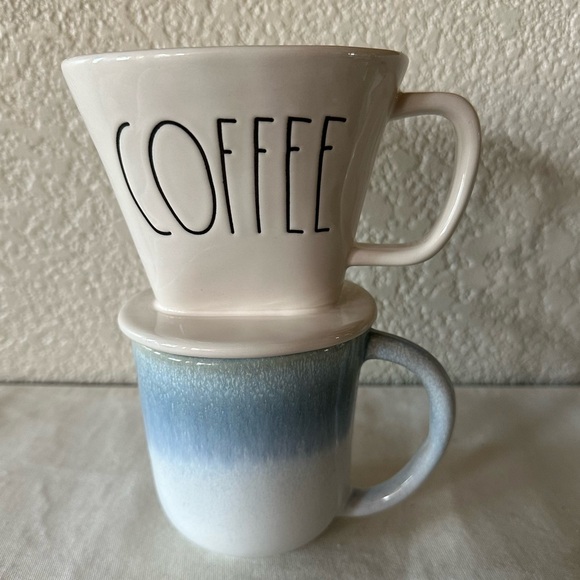 Rae Dunn Ceramic Coffee Pour Over Drip Coffee Maker - Picture 11 of 11